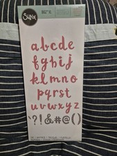 Sizzix bigz alphabet - sizzix,