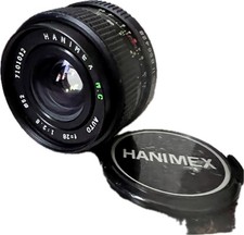 Hanimex MC Auto 28mm f2.8 Wide Angle Camera Lens  M42 UnTested Photography Old
