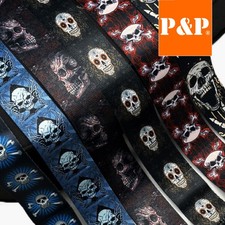 Guitar Strap Adjustable Skull