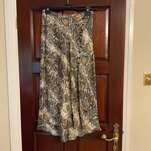 Zara snakeskin print midi - snakeskin,