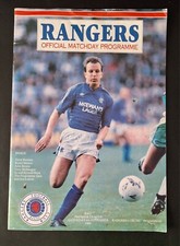 Glasgow rangers programmes - glasgow,