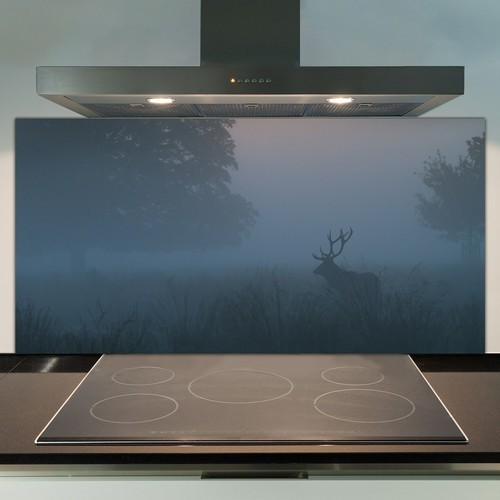 Glass kitchen splashback tile - glass,