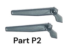 Zuru Metal Machines Gorilla Rampage Track Set Replacement Part P2 Lot of 2 Only