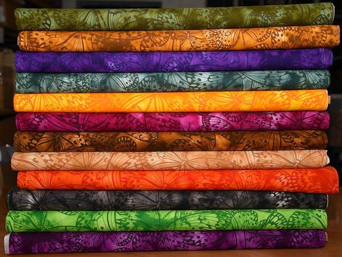 Melody butterfly batik fat - melody,