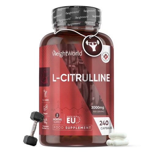 Citrulline 240 capsules - l-citrulline,
