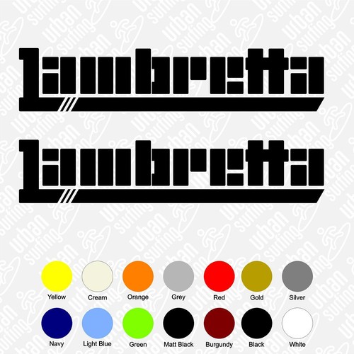 Lambretta stripes stickers - lambretta, 3