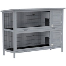 PawHut Rabbit Hutch, Guinea