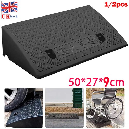 2pcs curb ramp vehicle - ramp, slope