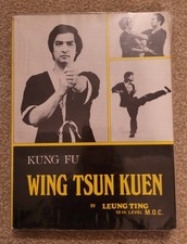 Rare Book Wing Tsun Kuen by Leung Ting. Wing Chun Kung Fu. Martial Arts