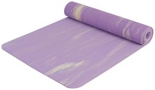 Pro Fitness Yoga Mat 5mm Thick Non Slip Exercise Gym Mat Purple 2258898 R