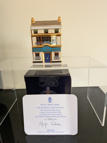 Royal crown derby - derby, miniature