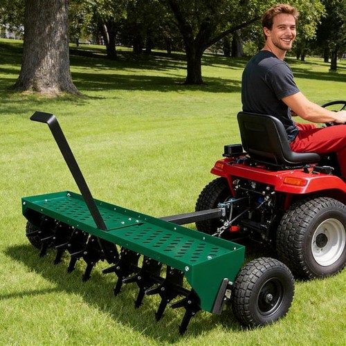 Plug aerator tow - aerator,