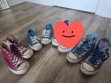 Lot of womens converse 3 Pairs