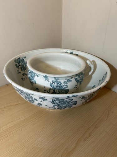 Antique ceramic set wash basin