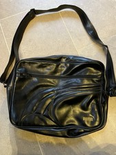 Retro Black Puma Record Cross Body Bag