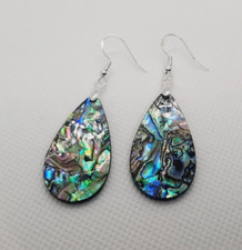 Abalone Shell Teardrop 925