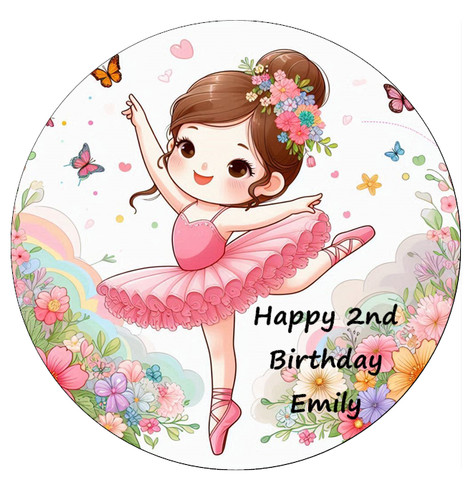Ballet ballerina personalised - ballerina,
