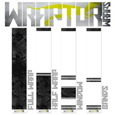 Archery Arrow Wraps - Wraptor Wraps Typhon Kryptek Camo Print - 13pk