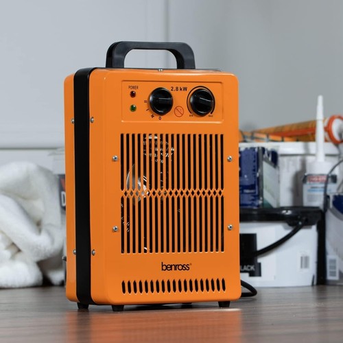 Large industrial fan - fan, heater