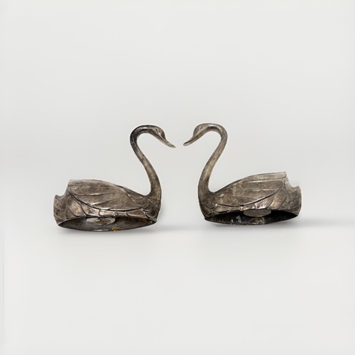 Vintage pair silver plated - vintage,