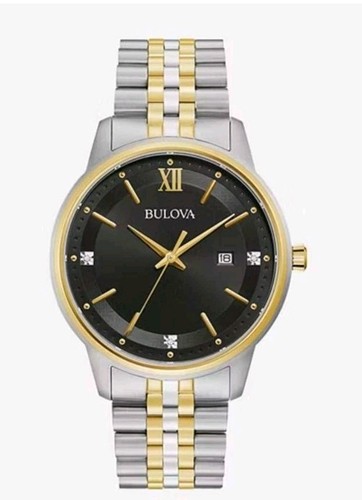 Bulova mens gold - bulova, two