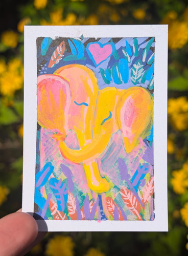 Aceo original painting - original,