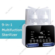 Baby Bottle Warmer Steriliser Fast Milk Warmer with LCD Display and Timer UK
