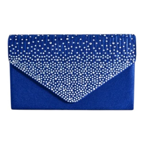 Ladies satin sparkly diamante - satin,