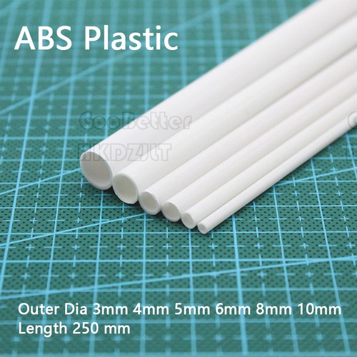 Abs hollow tube plastic 3mm - hollow,