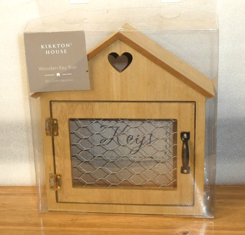 Wooden key box storage - wooden,