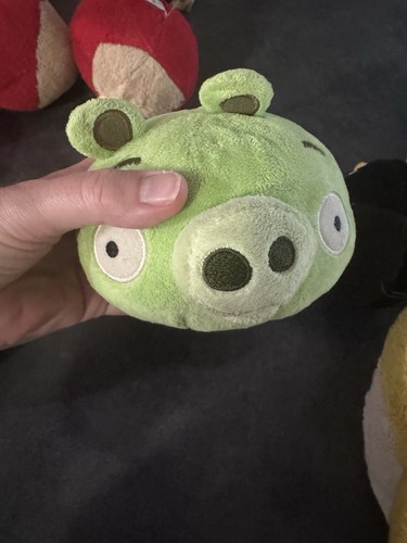 Angry birds green pig plush - angry,