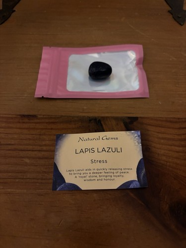 Lapis lazuli natural gemstone - natural,