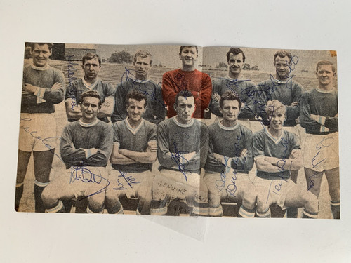 Leyton orient hand - f, signed