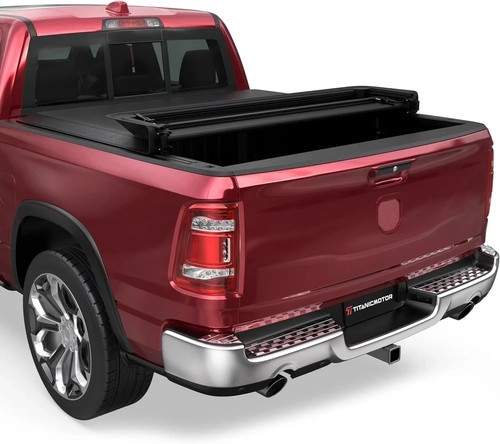 Soft quad truck bed tonneau - soft,