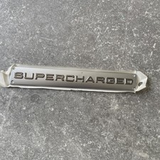 Range Rover Sport 2005 to 2012 SUPERCHARGED badge new. 