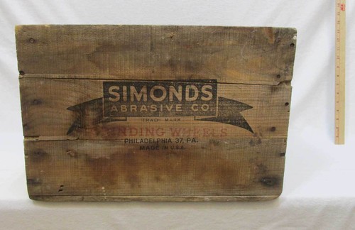 Wooden crate box - crate, simonds