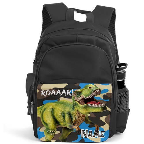 Personalised dinosaur backpack - personalised,