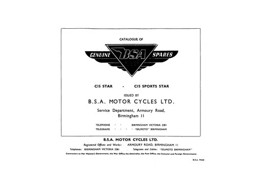 1965 1966 bsa c15trials - 1965-1966,