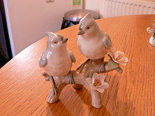 A LOVELY  LLADRO 6917 "NATURES DUET " BIRD FIGURE. PERFECT