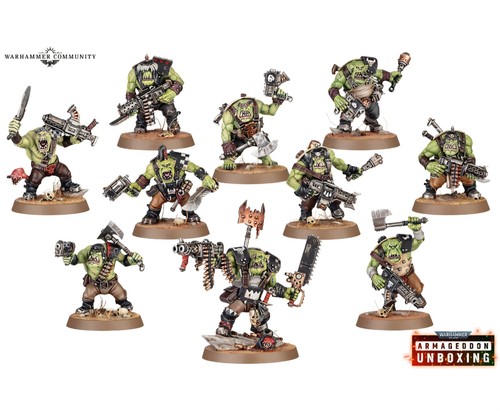 Preorder ork boyz squad - preorder,