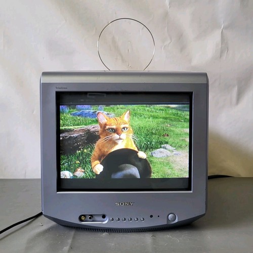 Sony trinitron crt inch - sony,