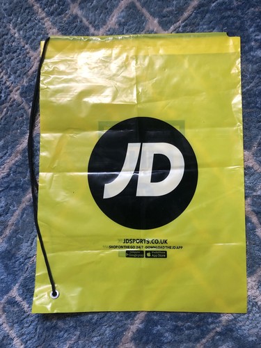 Yellow black bag drawstring - jd,
