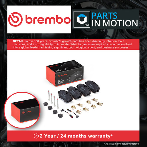 Brake pads set - pads, p50085