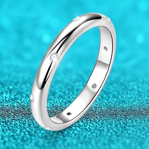 Full moissanite men engagement - full,