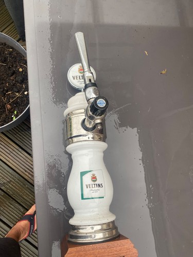 Veltins bar ceramic - ceramic, pump