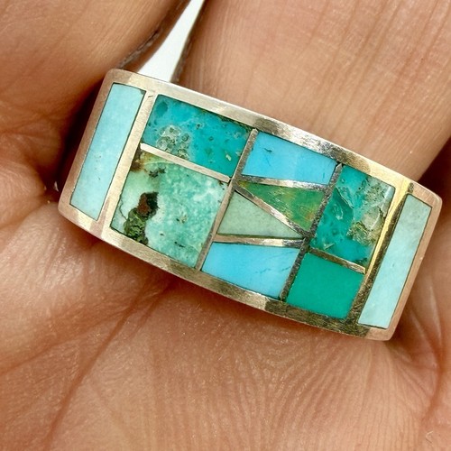 Mens navajo wedding band - navajo,
