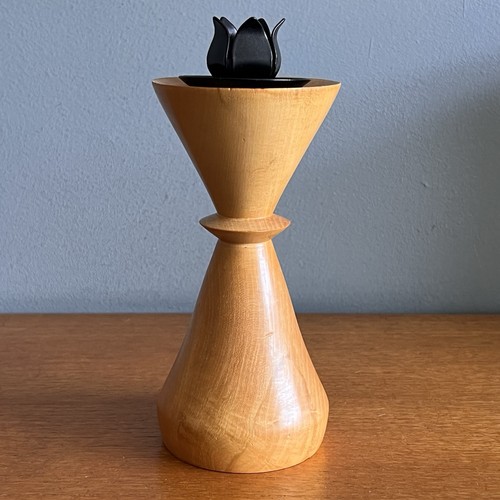 Hand turned wooden - hand,