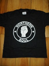 CHILDRENS NORTHERN SOUL TSHIRT SIZE 3/4 5/6 VESPA LAMBRETTA SCOOTER SKA 2TONE