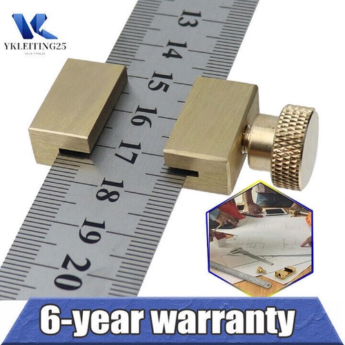 Brass steel ruler marking - brass,