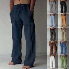Men trousers elastic waist - trousers,